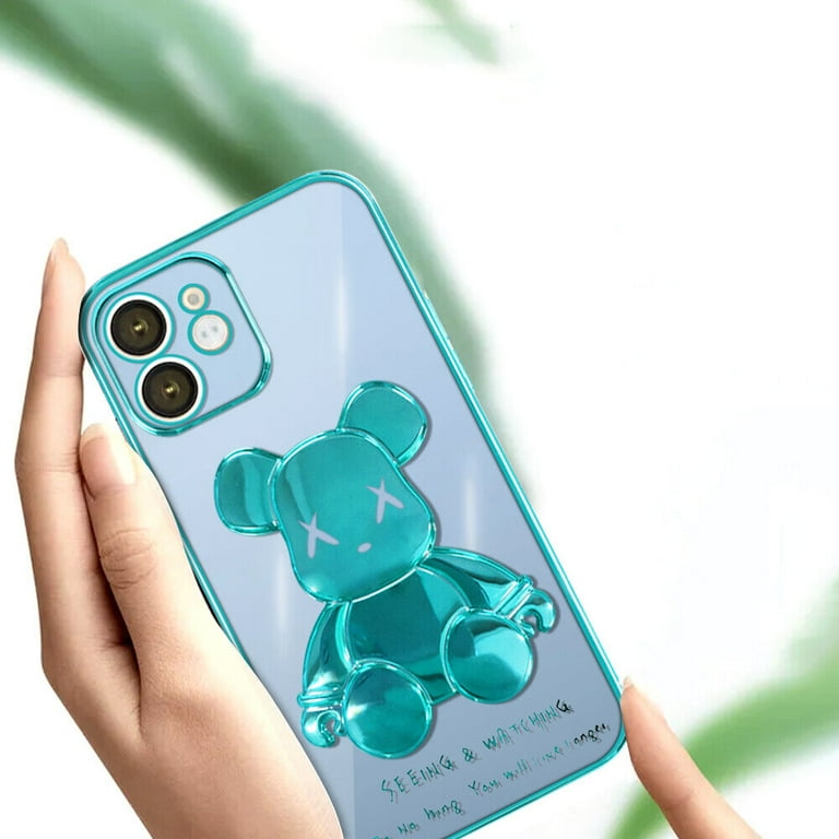 SOATUTO Cool Bear Shockproof Luxury Phone Case for iPhone 13