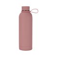 thumbnail image 1 of ¡Gran oferta! Botella de agua portátil para deportes al aire libre, taza aislada de boca pequeña de acero inoxidable con mango portátil de 500ml, 1 of 3