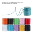 thumbnail image 2 of ROSENICE 10pcs 10M 1MM Waxed Cotton Cords Strings Ropes for DIY Necklace Bracelet Craft Making (Random Color), 2 of 6