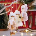 thumbnail image 2 of Muñeca de piernas largas de Ángel de Navidad, adornos de árbol de Navidad, colgante, accesorios de decoración del hogar, regalo de Año Nuevo 2024, 2 of 4