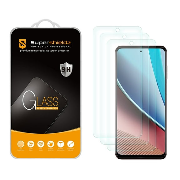 (3 Pack) Supershieldz Designed for Motorola Moto G Stylus (2023) [Not for 5G Model] [Not Fit for 2022/2021/2020 Version] Tempered Glass Screen Protector, Anti Scratch, Bubble Free