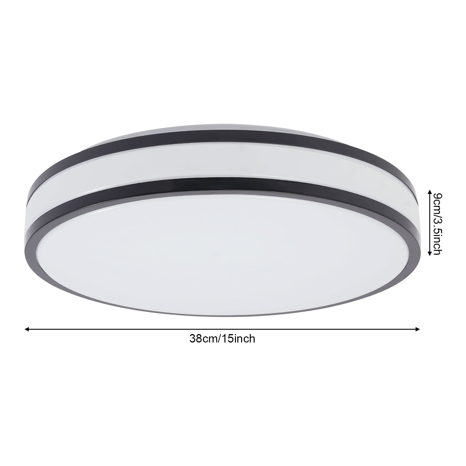 Round Flush Mount Ceiling Light Modern Ceiling Light Fixture LED Ceiling Light for Bedrooms, Living Rooms