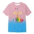 thumbnail image 1 of Pack De Playeras Para Hombre, Conjunto De Dos Piezas De Camiseta Y Pantalones Cortos De Manga Corta Con Estampado Para Hombre, Camisa Estampada Y Pantalón Corto., 1 of 4