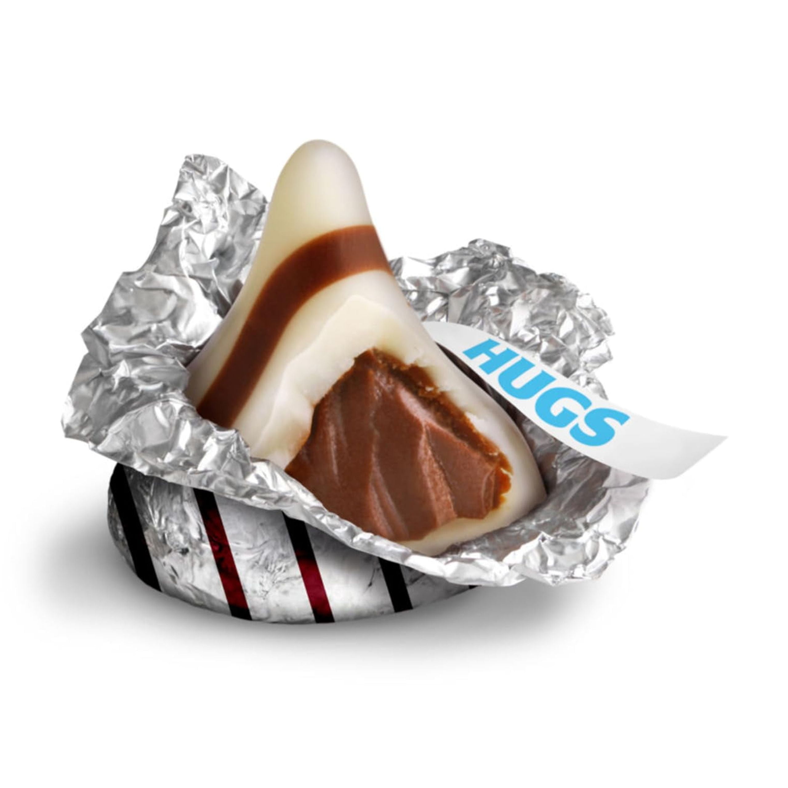 Pack of 2 - Hersheys Hugs Milk Chocolate And White Creme Candy Share Pack, 10.6 Oz Packaging May Vary