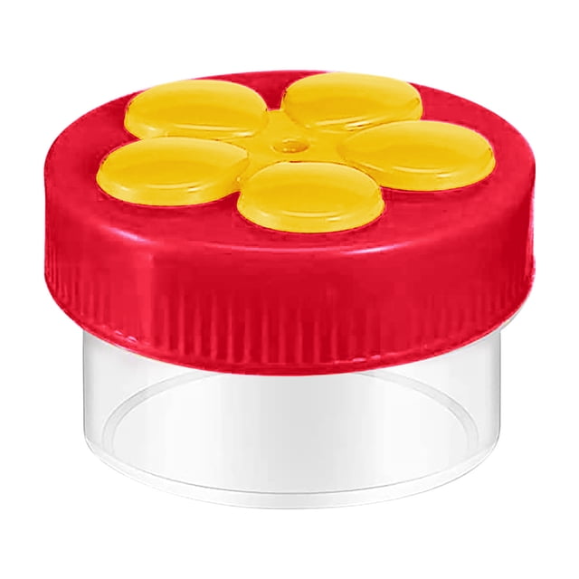 Handheld Hummingbird Feeders,Portable Mini Feeder with Bright Flower Design and Durable Plastic Construction,Suction Cup Hummingbird Feeder for Attracting Birds