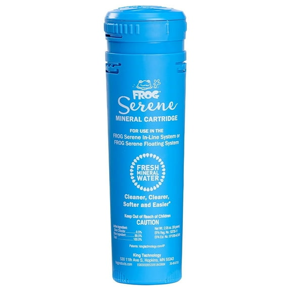 Pool Frog 01143812 Spa Hot Tub Replacement Floating Mineral Sanitizer Cartridge