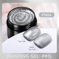 thumbnail image 1 of BORN PRETTY-esmalte de Gel con pintura metálica superbrillante, 5ML, esmalte de uñas en Gel con espejo dorado y plateado, líneas de dibujo de flores, uñas francesas, 1 of 5
