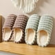 thumbnail image 3 of Pantuflas japonesas para mujer, primavera, otoño e invierno, para parejas, con suela suave y silenciosa, para el hogar, para hombre y mujer, de madera, 3 of 5