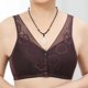 thumbnail image 2 of Gibobby Tangas de mujer sexy para sexo Sujetador con aros de talla grande con correa para el hombro ajustable con copa moldeadora de botón frontal(A 44), 2 of 5