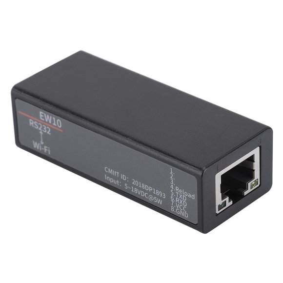 LAFGUR RS232 vers Wifi, Serveur Série Wifi, Petite Taille pour IP, TCP, UDP, DHP, DNS HTTP, Auto IP, Modbus TCP 160mhz 5-36vdc