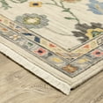 thumbnail image 4 of Oriental Weavers Lucca Wool Blend Area Rug - 2888L - 2' x 3' - in Ivory/ Multi - Vintage Inspired, Wool Blend, Entryway, Bathroom Accent Rug, 4 of 5