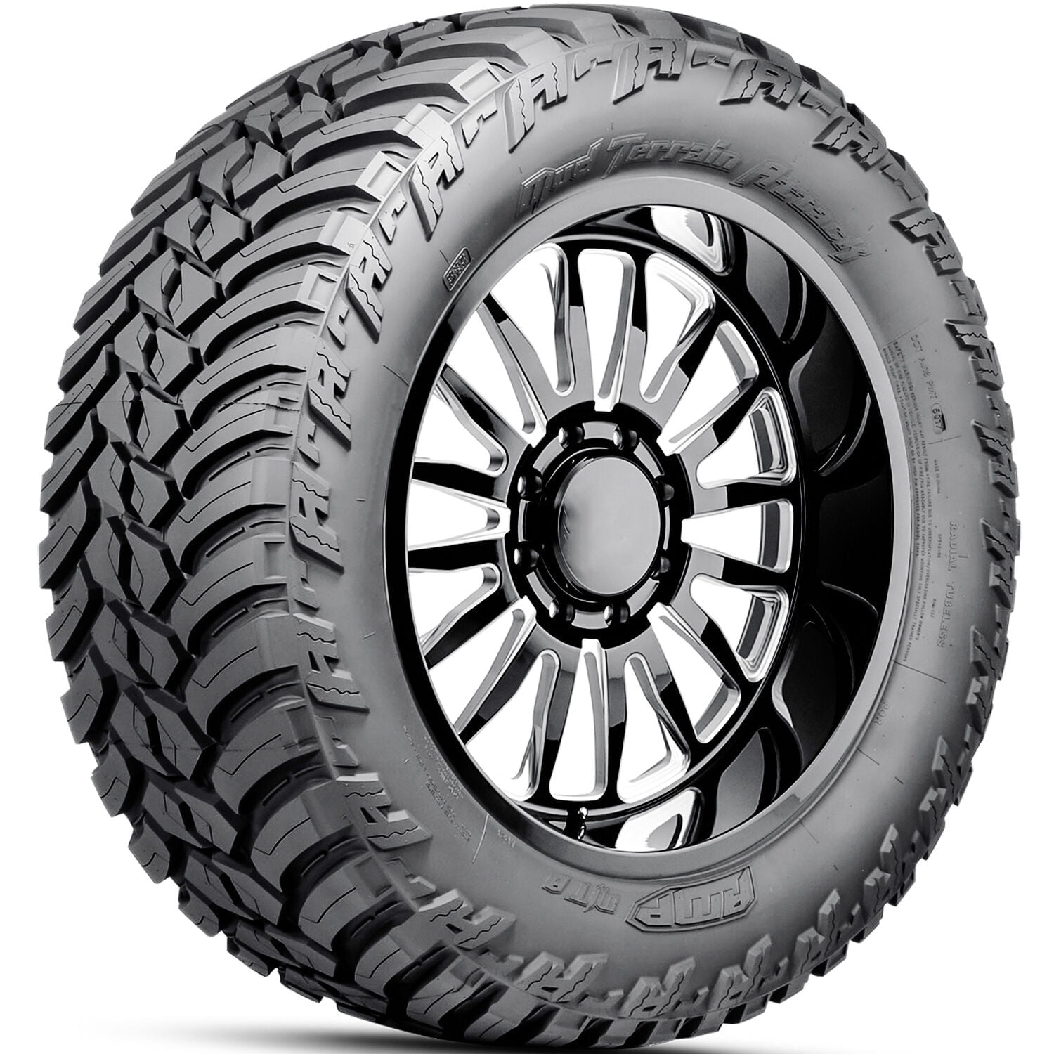 Amp Terrain Attack M/T A Mud Terrain LT35X15.50R22 125Q F Light Truck Tire