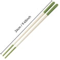 thumbnail image 4 of Kieccall Silicone Chopsticks High Temp Resistant with Steel Core for Home Kitchen Asian Food Cooking and Eating, 4 of 6