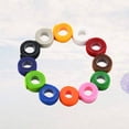 thumbnail image 4 of 12 piezas 12 collares de diferentes colores anillo de cuello de poliéster para mascotas suministros prácticos para mascotas para cachorros de perro, 4 of 4