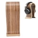 thumbnail image 2 of Wooden Headset Hanger Rack Earphone Arch Shape Stand Holder for Desktop Table AccessoriesWood Grain, 2 of 3