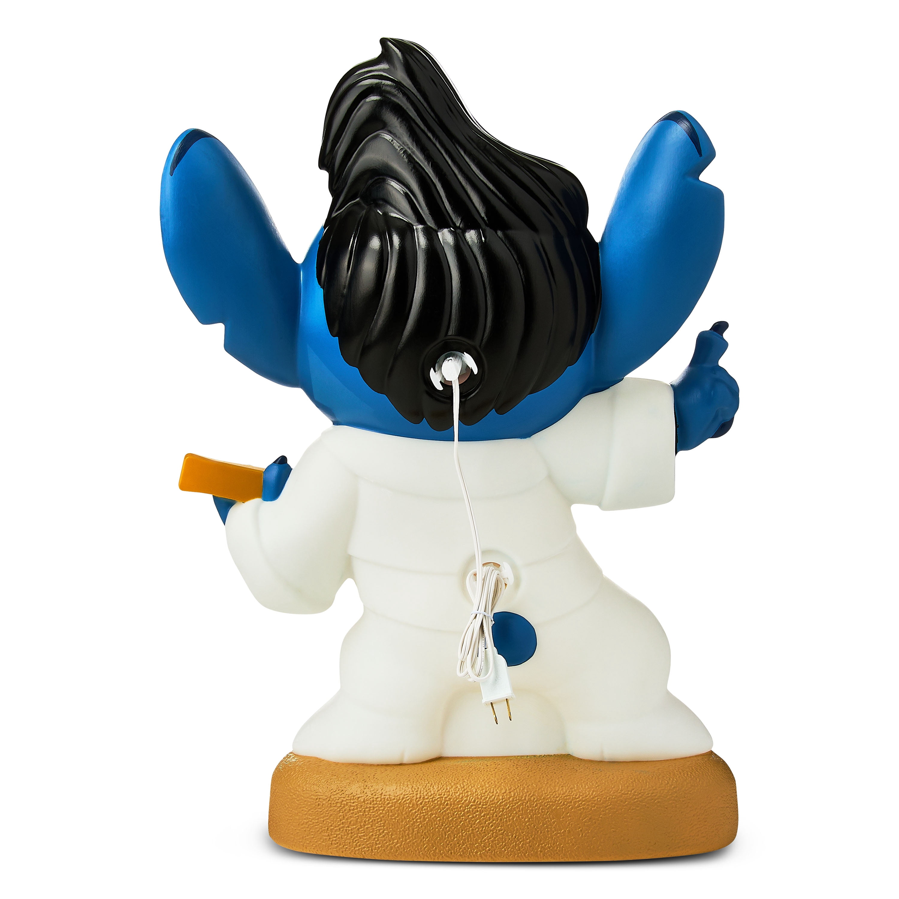 Christmas LED Blow Mold Decor Rockstar Stitch Lilo & Stitch 18.31 in x 9.06 in x 27.79 in 3.75 lb