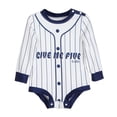 thumbnail image 1 of Jersey De Béisbol Para Bebé, Mono De Dibujos Animados Para Accesorios De Fotografía, Fiesta, Uso Diario, 3 A 6M, 1 of 8