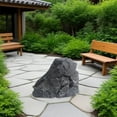 thumbnail image 5 of Lightweight Rock Cover - 12" Realistic Stone for Outdoor Decor, PU Foam Well Pump Cover, Landscape Rocks for Garden, Yard, Aquarium, and Patio Decoration, 5 of 7