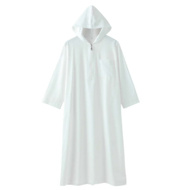 Robes pour Garçons Style Ethnique Robe à Capuche à Manches Longues pour Garçons Tout-Petits