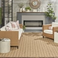 thumbnail image 4 of Nourison Twist Reversible 8' x 10' Natural Modern Rug, 4 of 11