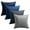 GreyBlue, variant on Softalker Decorative Pillow Covers, Velvet Square Pillow Cases 18x18 Inch Set of 4, Soft Solid Throw Pillow Covers for Christmas, Couch, Sofa, Bedroom, Living Room, Patio (Green)