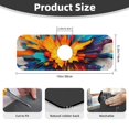 thumbnail image 2 of Kdxio Colorful Paint Print Pattern Non-Slip Diatom Mud Faucet Drain Pad,Self Absorbent Mat for Kitchen Sink for Variety Kitchen & Bathroom Countertops, 2 of 7