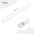 thumbnail image 2 of Unique Bargains 21mm ID x 25mm OD 0.5m White PVC Pipe Rigid Water Pipe Drain Pipe 3 Pack, 2 of 6