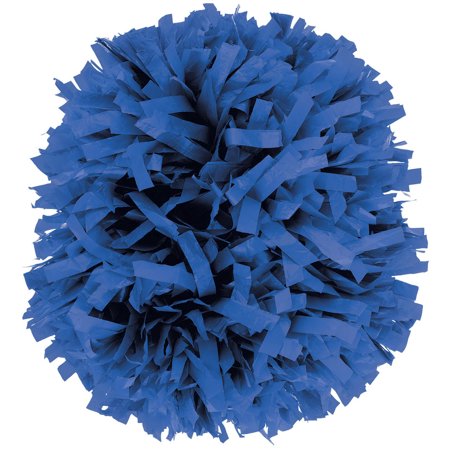 Plastic Instock Cheerleading Pom Royal