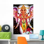 Ganesh Wall Mural by Wallmonkeys Peel and Stick Graphic (36 in H x 24 in W) WM284470