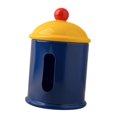 thumbnail image 4 of Caja de pañuelos de cerámica, caja de almacenamiento para servilletas, caja de papel, mesa, servilletero creativo, soporte para pañuelos para sala de azul, 4 of 9