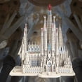 thumbnail image 4 of Puzle 3D de metal Piececool La Sagrada Familia, 450 unidades, 4 of 7
