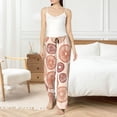 thumbnail image 4 of Balery Mushrooms2 Pantalones de pijama para mujer, pijamas ultraligeros, pantalones de estar por casa-Small, 4 of 6