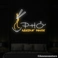 thumbnail image 2 of Glowneon Noodle House Pho Neon Sign, Pho Led Sign, Pho Restaurant Sign, Vietnamese Food Sign, 2 of 5