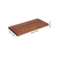 thumbnail image 6 of OFFIGAM Set of 2 Natural Walnut Wood Pieces Light Brown Smooth Finish Ideal for Crafts, Woodworking, Projects and More, 6 of 7