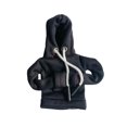 thumbnail image 4 of Gear Shifter Lever Knob Cover Anti Slip Accessories Universal Hoodie Sweatshirt Black, 4 of 9