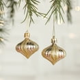 thumbnail image 4 of Steadline Elegant Christmas Tree Hanging Ornaments 2-Pack - Rose Gold Holiday Decor For Indoor Outdoor Party Decoration And Festive Home Celebration With Unique Design, 4 of 6