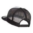 thumbnail image 3 of Soccer Score Embroidered Classic Trucker Cap - Black OSFM, 3 of 5