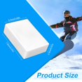 thumbnail image 2 of Cire pour Ski et Planche à Neige, 3.07x2.09x0.91 Po Grattoir à Cire de Planche à Neige Toutes Températures Kit de Cire de Ski Universel Accessoires de Ski et Planche à Neige pour Protéger Ski et Planche à Neige, 2 of 4