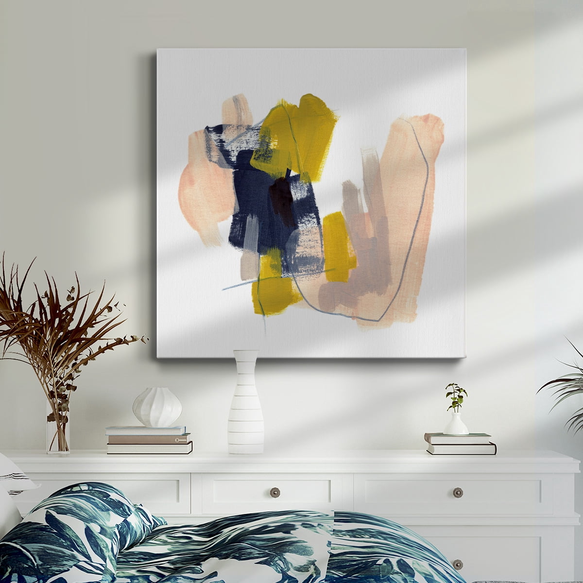 Wexford Home Mosaic Boundary I-Premium Gallery Wrapped Canvas, 32" x 32" - Ready to Hang