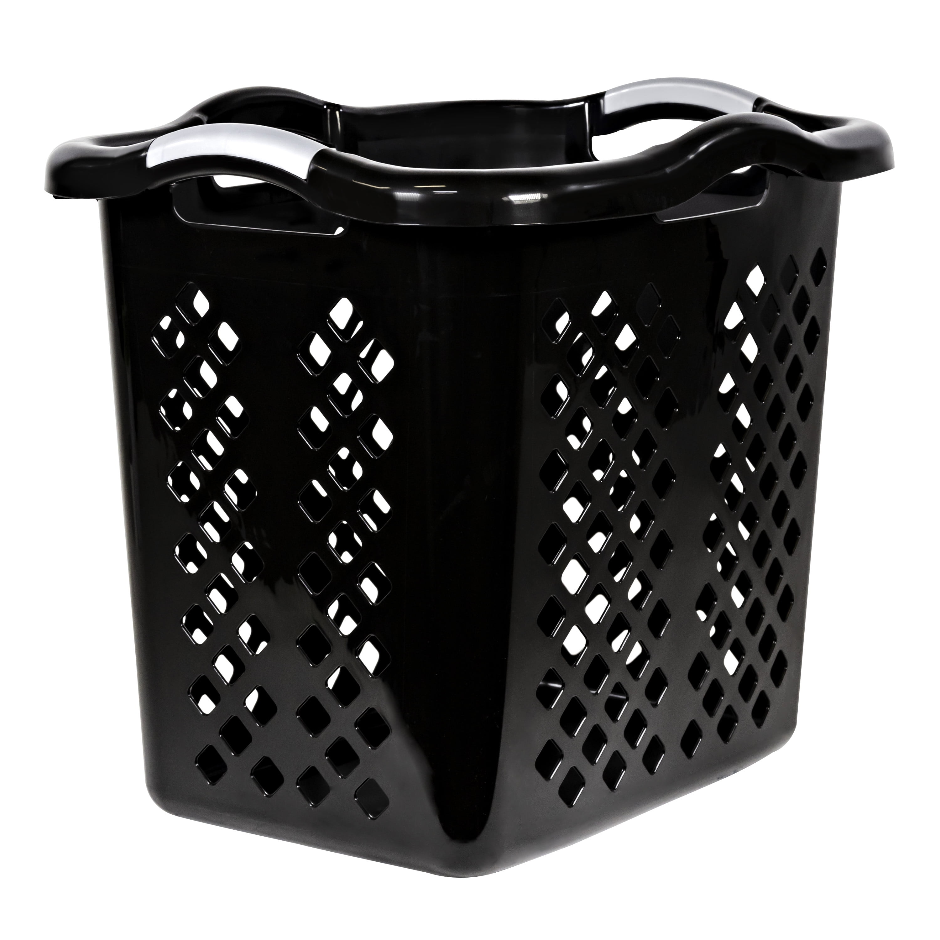 Laundry Hamper Basket Chests Grey White Multi 