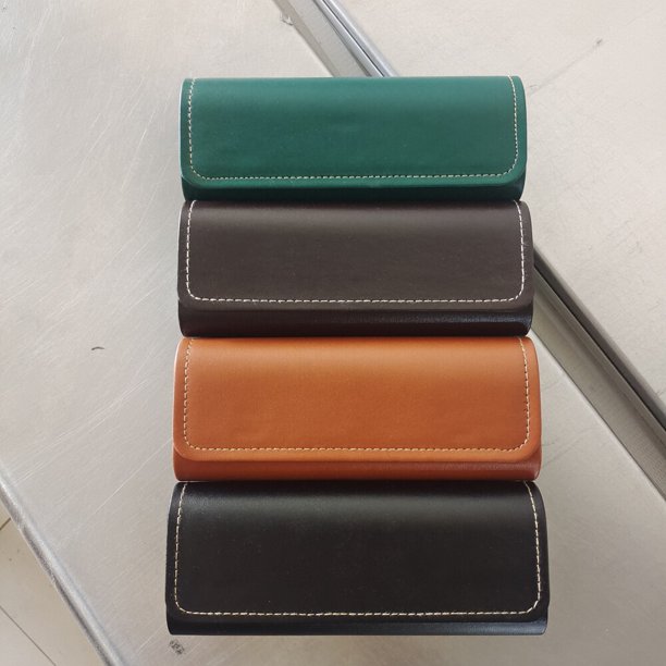 Estuche de gafas de cuero para miopía, estuche de gafas de sol de cuero, estuche de gafas, bolsa de gafas, moda y generosa