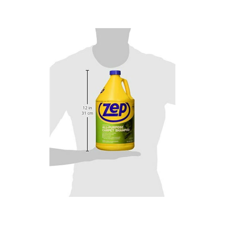 Zep All-Purpose Carpet Shampoo Concentrate Cleaner - 1 Gallon - ZUCEC128 -  Profe 21709009293