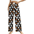 thumbnail image 3 of Halloween Pajama Pants Women Men Couples Halloweens Pjs Pants Unisex Funny Pajama Bottom Sleepwear for Party, 3 of 6