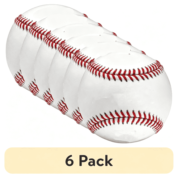 BESTSKY 6 pack) | Official League OLB3 Recreational Use Baseball | 8U | Official baseball ball 1 Count