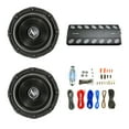 thumbnail image 1 of Audiopipe 1800W Class D Amplifier, 2X Audiopipe 15" Triple Stack Subwoofer, Enrock Audio 18 AWG Gauge 50 Feet Speaker Wire Cable, 1 of 4