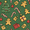 Yellow Christmas Gingerbread, variant on Travel Umbrella Folding Auto Open Close Windproof Rain UV Protection, Halloween Purple Ghosts