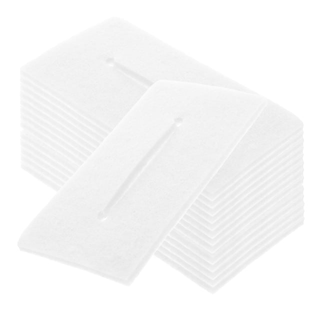 SOPOTUTU 25Pcs Hair Perm Insulation Pads Light Grey Sponge for Digital Ceramic Hairdressing Use