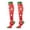 #5 Mid-calf socks, variant on Gyujnb Men and Women Compression Socks Calf Knee High Cartoon Christmas Print 3D Socks Warm Pressure Stockings