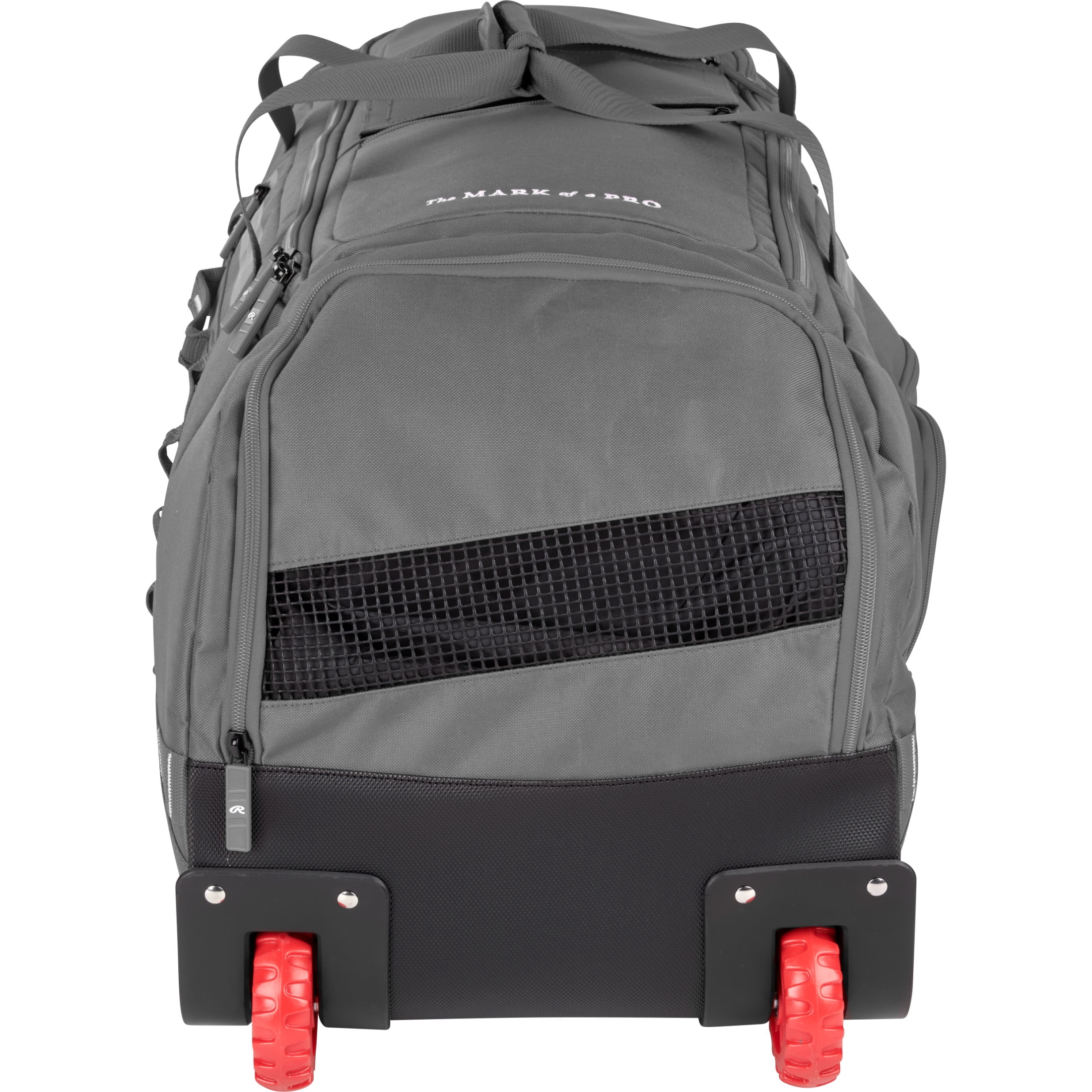 Rawlings Yadi2 Wheeled Equipment Bag | Catchers Gear & Equipment | Gray