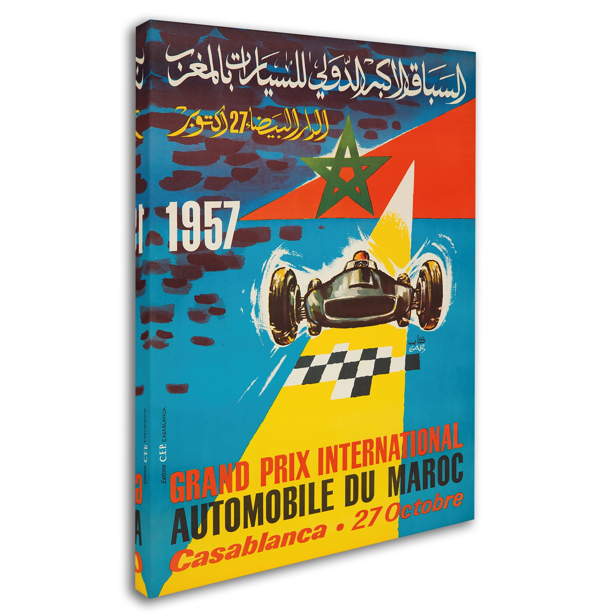 Trademark Fine Art 'Racing 25' Canvas Art by Lantern Press